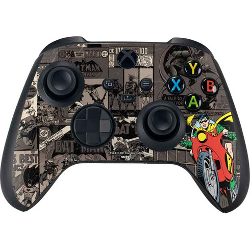 DC Comics Robin Vintage Action pose pattern Xbox Series X Skins