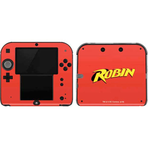 DC Comics Robin Official Logo Nintendo Skins