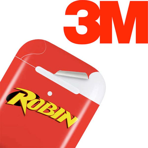 DC Comics Robin Official Logo Apple AirPods Skin