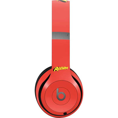 DC Comics Robin Official Logo Beats Solo 4 Wireless Headphones Skin