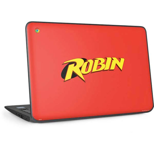 DC Comics Robin Official Logo HP Chromebook Skin