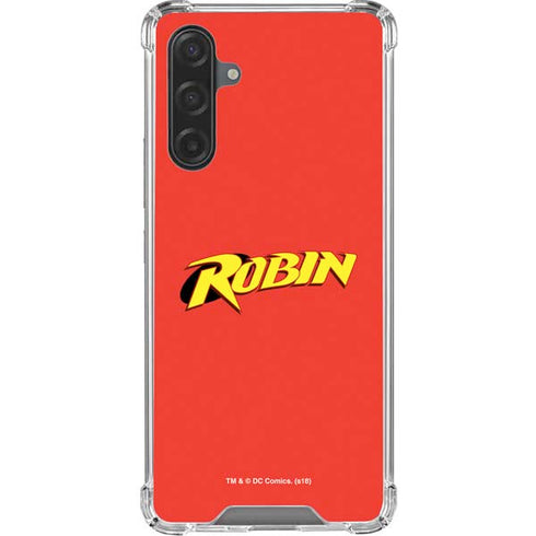 DC Comics Robin Official Logo Galaxy A17 Clear Case