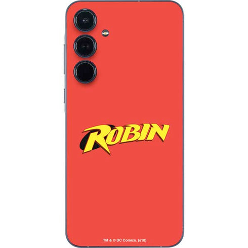 DC Comics Robin Official Logo Galaxy A35 5G Skin