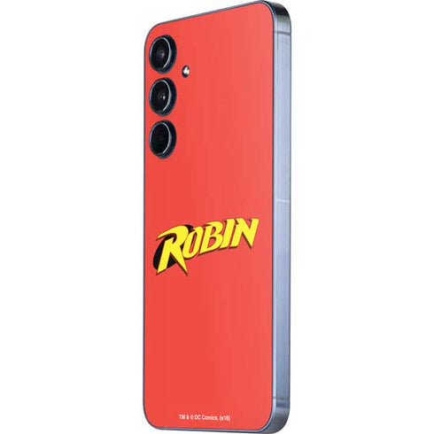 DC Comics Robin Official Logo Galaxy A35 5G Skin