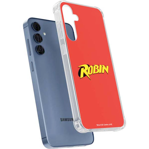 DC Comics Robin Official Logo Galaxy A55 5G Clear Case