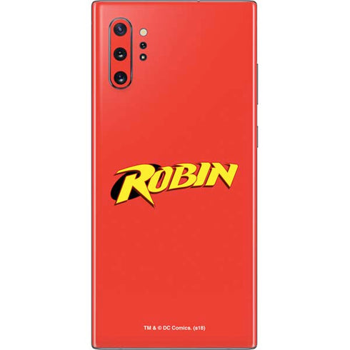 DC Comics Robin Official Logo Galaxy Note 10 Plus Skin