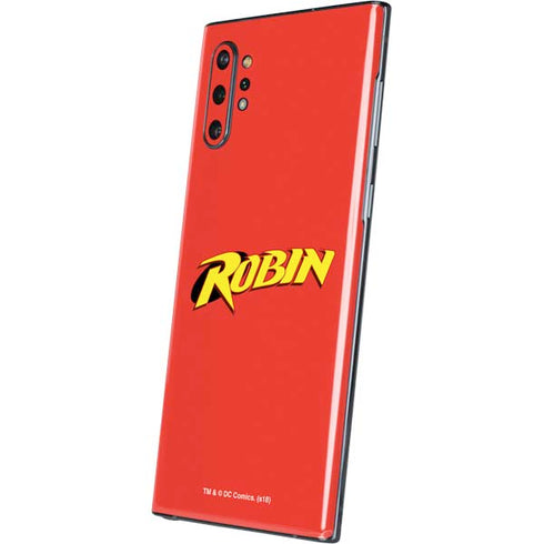 DC Comics Robin Official Logo Galaxy Note 10 Plus Skin