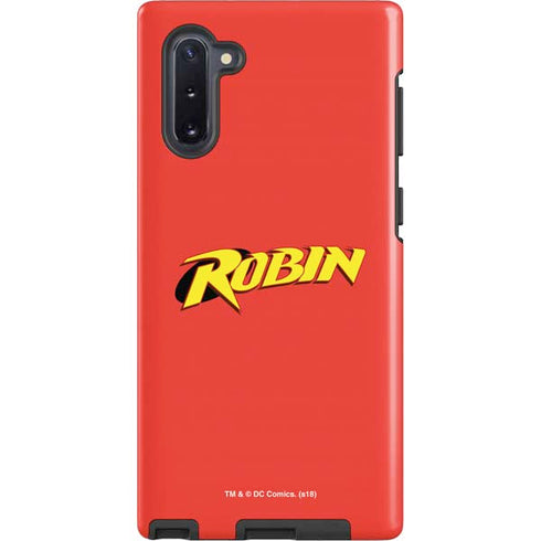 DC Comics Robin Official Logo Galaxy Cases