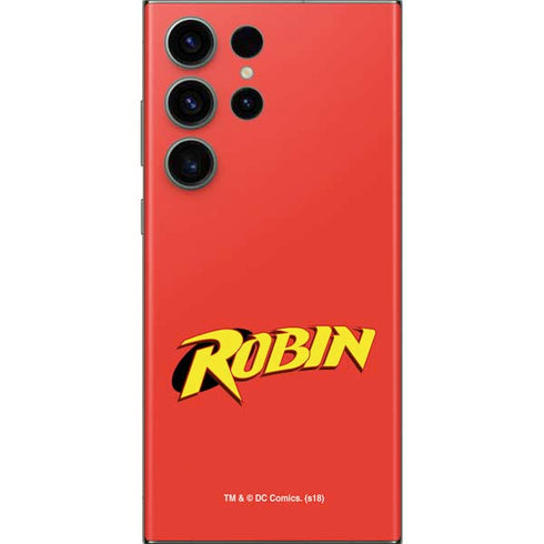 DC Comics Robin Official Logo Galaxy Skins