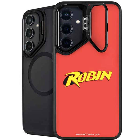 DC Comics Robin Official Logo Galaxy S24 FE Kickstand Case