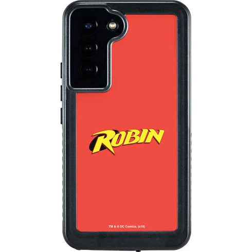 DC Comics Robin Official Logo Galaxy S24 Plus Waterproof Case