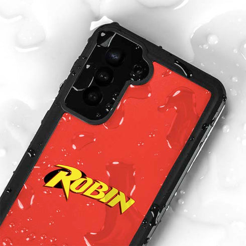 DC Comics Robin Official Logo Galaxy S24 Plus Waterproof Case