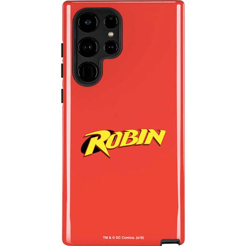 DC Comics Robin Official Logo Galaxy Cases