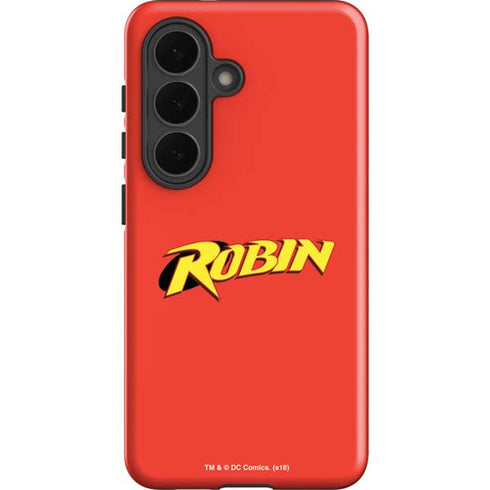DC Comics Robin Official Logo Galaxy S26 Impact Case