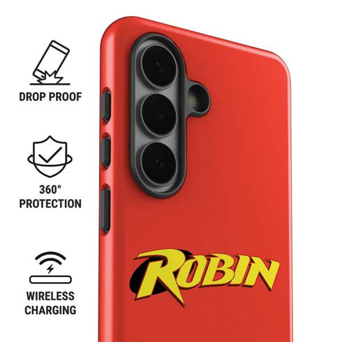 DC Comics Robin Official Logo Galaxy S26 Impact Case