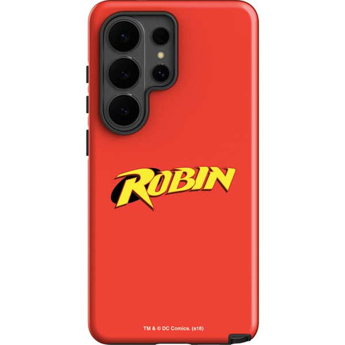 DC Comics Robin Official Logo Galaxy S26 Ultra Impact Case