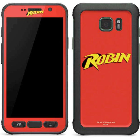 DC Comics Robin Official Logo Galaxy S7 Active Skin