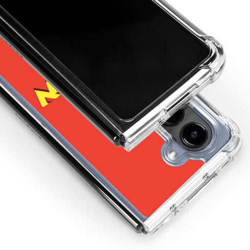DC Comics Robin Official Logo Galaxy Z Fold5 5G Clear Case