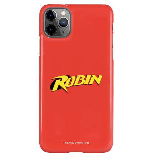 DC Comics Robin Official Logo iPhone Cases