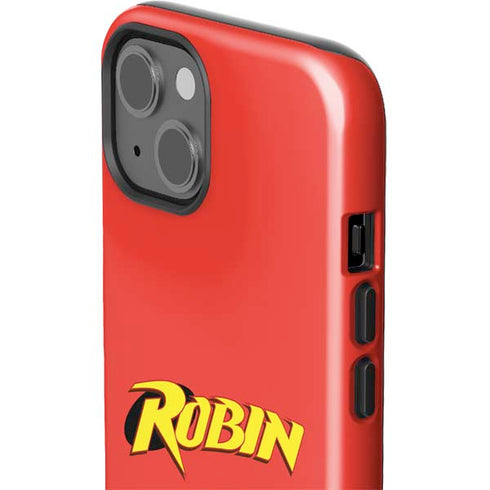 DC Comics Robin Official Logo iPhone 15 Impact Case