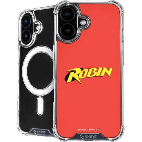 DC Comics Robin Official Logo iPhone 16 MagSafe Case