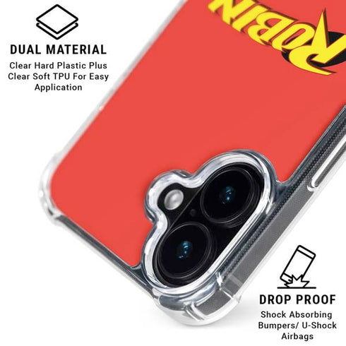 DC Comics Robin Official Logo iPhone 16 MagSafe Case