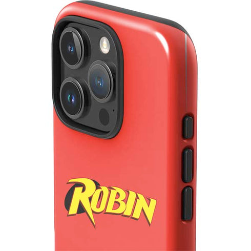 DC Comics Robin Official Logo iPhone 16 Pro Impact Case