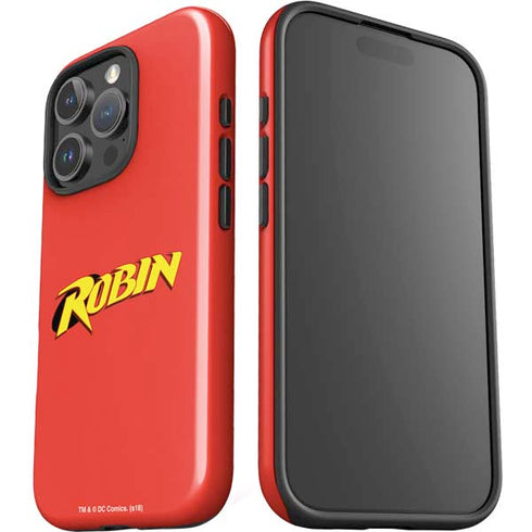 DC Comics Robin Official Logo iPhone 16 Pro Impact Case