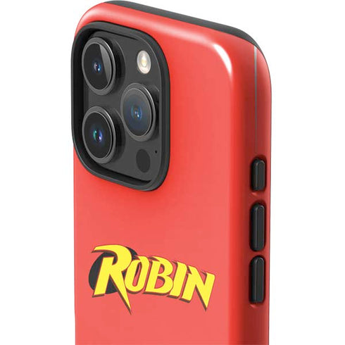 DC Comics Robin Official Logo iPhone 16 Pro Max Impact Case