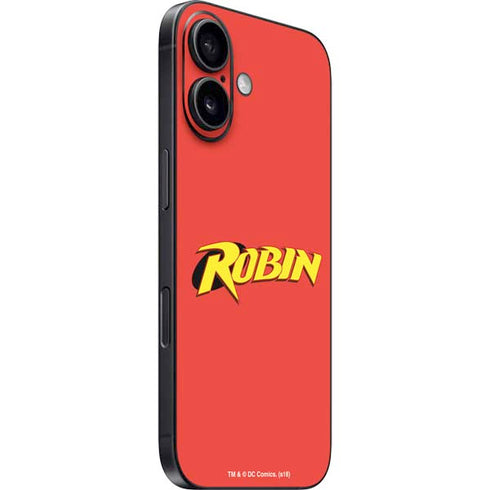 DC Comics Robin Official Logo iPhone 16 Skin