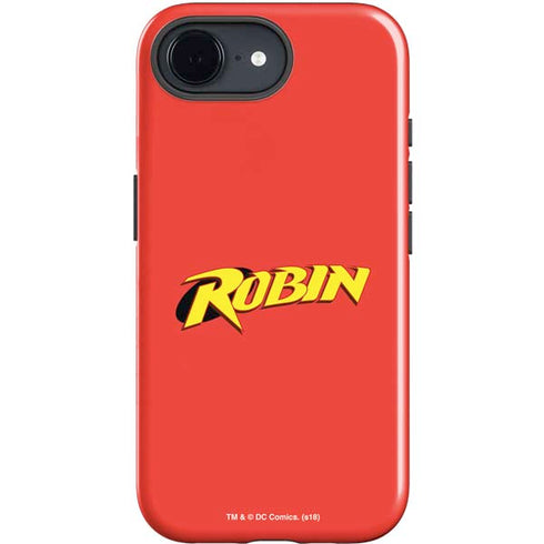 DC Comics Robin Official Logo iPhone 16e Impact Case