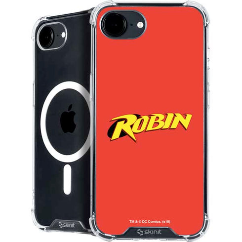 DC Comics Robin Official Logo iPhone 16e MagSafe Case