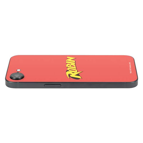 DC Comics Robin Official Logo iPhone 16e Skin