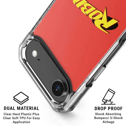 DC Comics Robin Official Logo iPhone 17 Air Clear Case