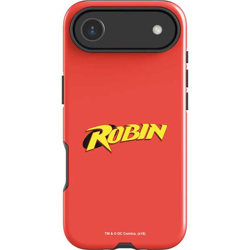 DC Comics Robin Official Logo iPhone 17 Air Impact Case