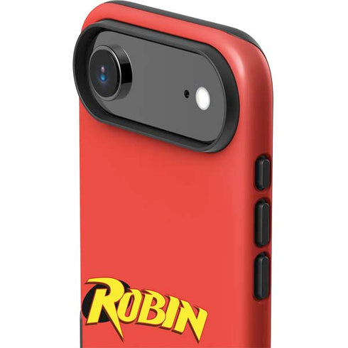 DC Comics Robin Official Logo iPhone 17 Air Impact Case