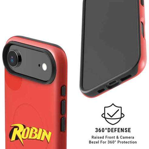 DC Comics Robin Official Logo iPhone 17 Air Magsafe Impact Case