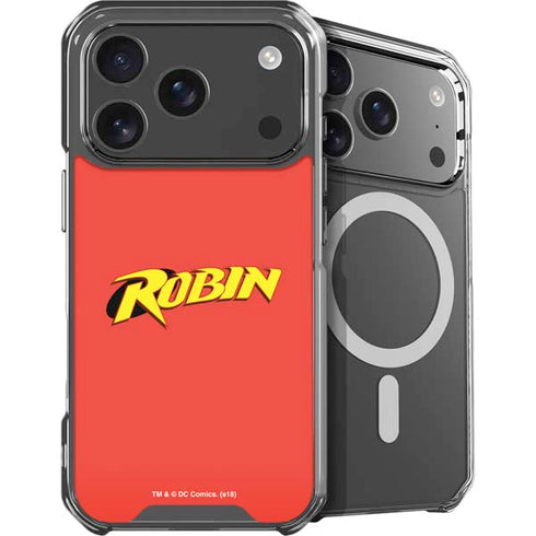 DC Comics Robin Official Logo iPhone 17 Pro Max MagSafe Case