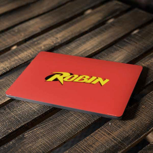 DC Comics Robin Official Logo Apple MacBook Air Skin