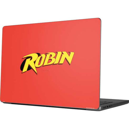 DC Comics Robin Official Logo Apple MacBook Pro 14-inch Skin