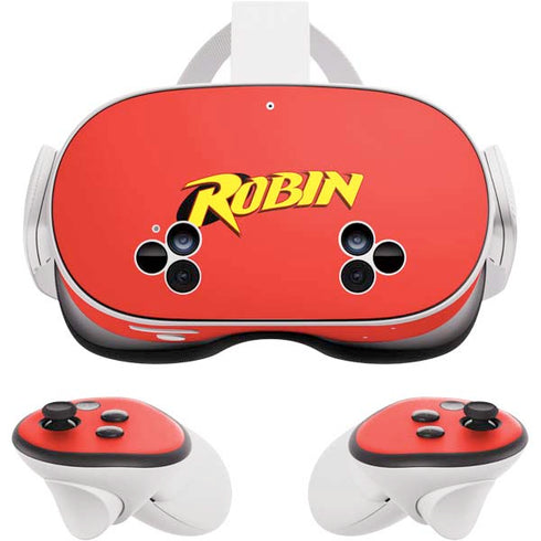 DC Comics Robin Official Logo Meta Quest 3S Skin