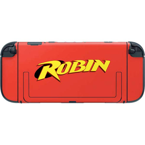 DC Comics Robin Official Logo Nintendo Switch 2 (2025) with Joy-Con Skin