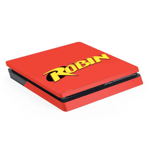 DC Comics Robin Official Logo PlayStation PS4 Skins