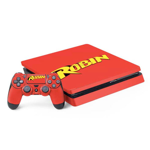 DC Comics Robin Official Logo PlayStation PS4 Skins