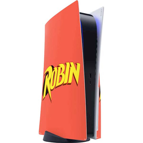 DC Comics Robin Official Logo PlayStation PS5 Skins