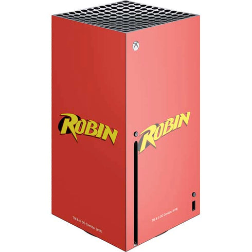 DC Comics Robin Official Logo Xbox Series X Skins