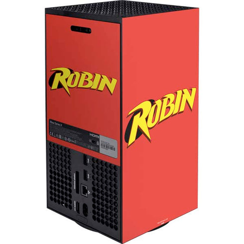 DC Comics Robin Official Logo XBox Series X Digital Edition Bundle Skin