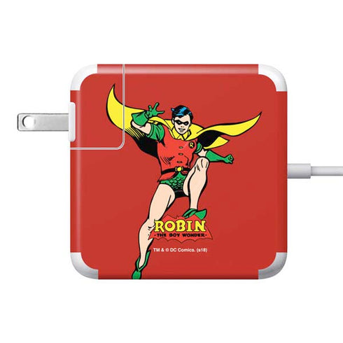 DC Comics Robin Classic Art 85W Power Adapter (15 and 17 inch MacBook Pro Charger) Skin