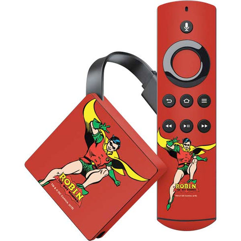 DC Comics Robin Classic Art Amazon Fire TV Skin