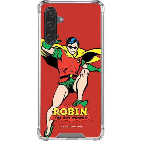 DC Comics Robin Classic Art Galaxy A17 Clear Case